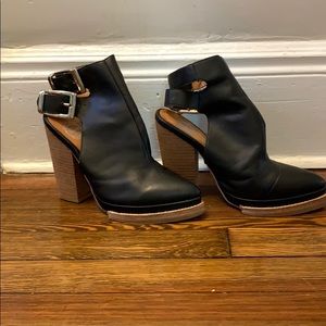 Jeffrey Campbell Ibiza ! Black Leather Heels